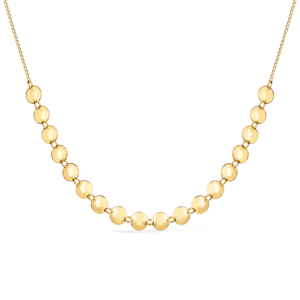 Chocker Dourada Esferas com Extensor - Coleção Almafitana